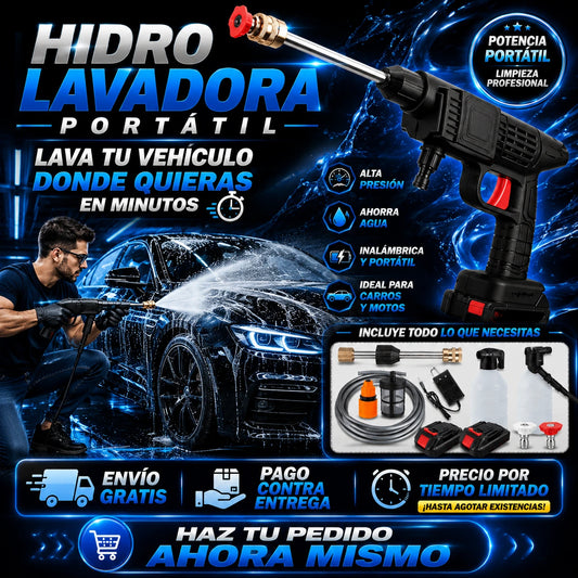!LAVA TU VEHICULO DONDE QUIERAS¡