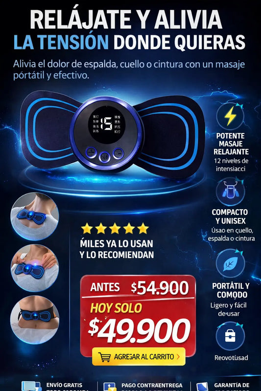 ⚡️masajeador relajante eléctrico⚡️